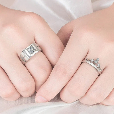 Bague Couple Assorti