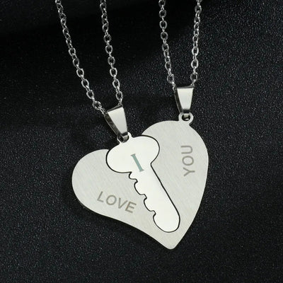 Collier Couple I Love You
