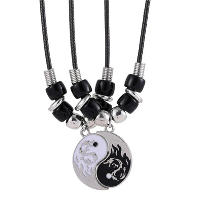 Collier Couple Yin Yang Original