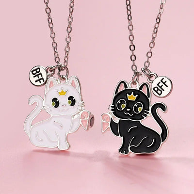 Collier Meilleure Amie Chatons BFF