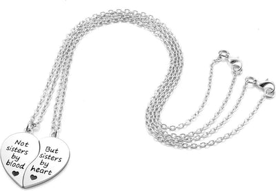 Collier Meilleure Amie Coeur Séparable