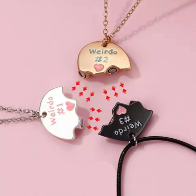 Collier Trois Meilleures Amies Weirdo