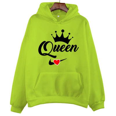 Sweat Couple King Queen Coeur