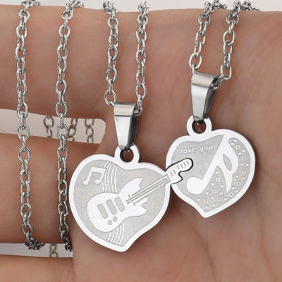 Collier Couple Musique