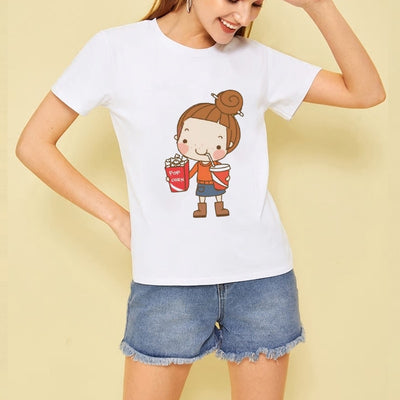 T Shirt Couple Garçon Fille