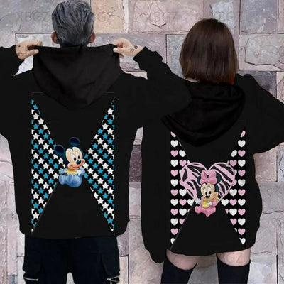 Sweat Couple Disney Coeurs et Etoiles