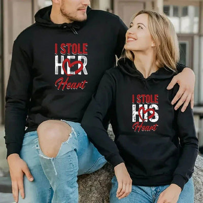 Sweat Couple J'ai Volé son Cœur