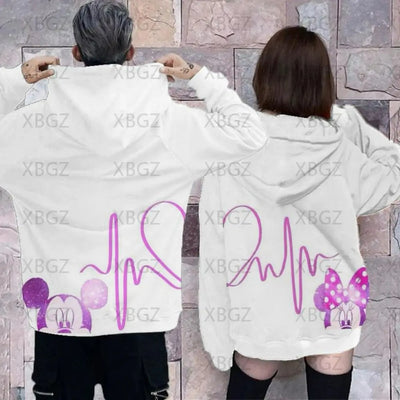 Sweat Couple Mickey Violet