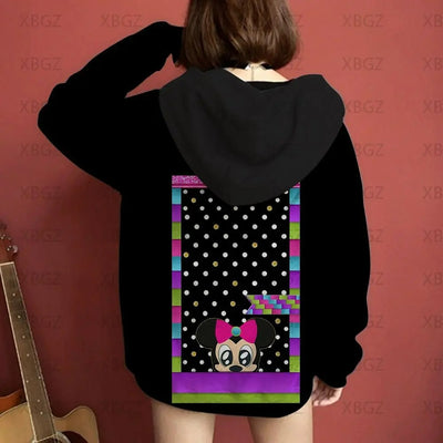 Sweat Couple Noir Disney