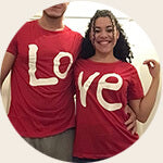 T-Shirt Couple Love - Anne Steve