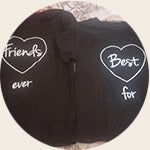 T-shirt meilleure amie - Laetitia Maelys