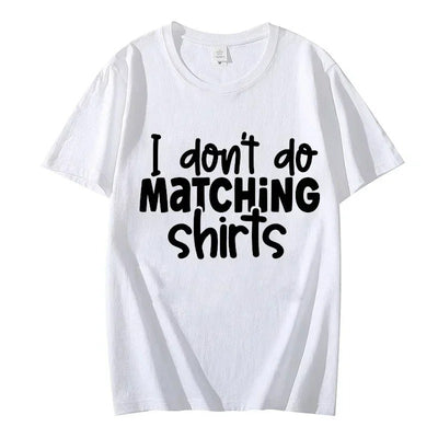 T Shirt Couple Assorti Humour