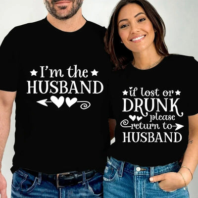 T Shirt Couple Humour Mari