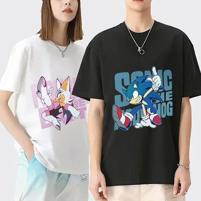 T Shirt Couple Sonic & Rouge