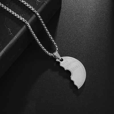 Collier Couple Haltères