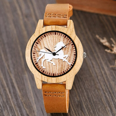 Montre Couple Homme Femme Cheval