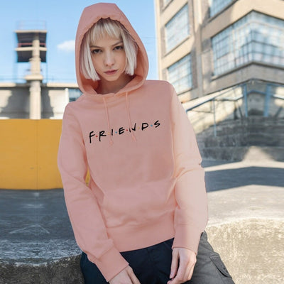 Sweat Shirt Meilleure Amie Rose