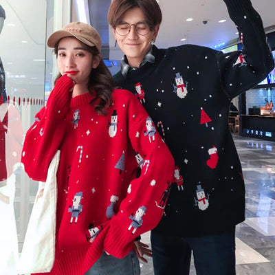Pull de Noël Couple