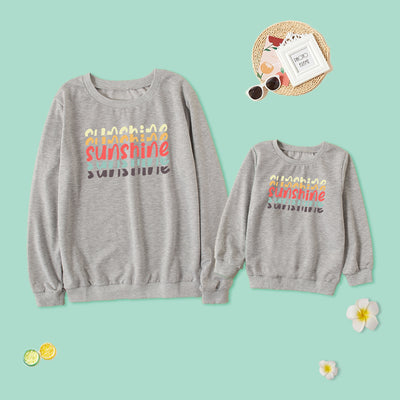 Pull Mère Fille Soleil