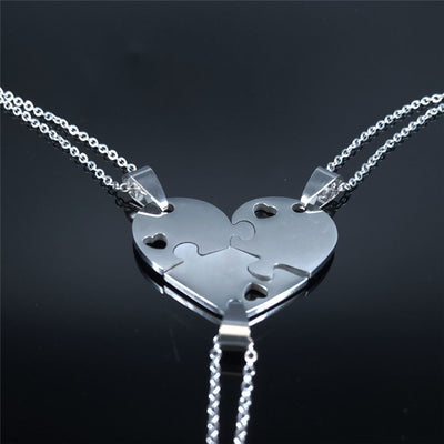 Collier Coeur Mère Fille