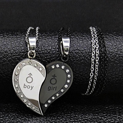 Pendentif Coeur Duo