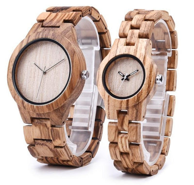 Montre Couple Cadeaux en Bambou - Matchingmood
