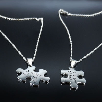 Pendentif Couple Puzzle
