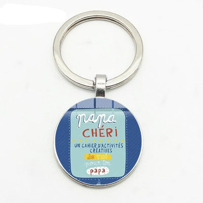 Porte Clé Père Fils Humoristique