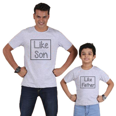 Tee Shirt Tel Pere Tel Fils Gris