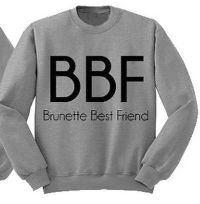 Pull Meilleure Amie BFF Brunette Best Friend - MatchingMood