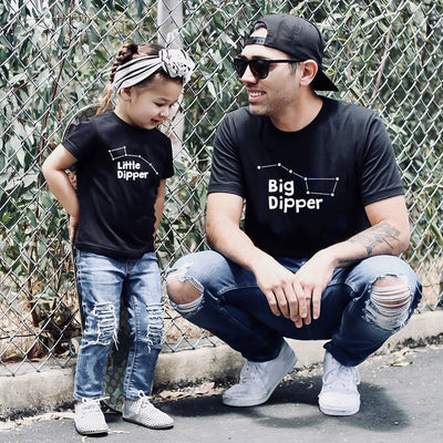T Shirt Père Fille Assorti