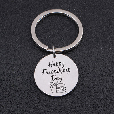 Porte Clé d'Amitié Argent