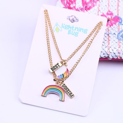 Collier d'Amitié Arc en Ciel Best Friends - MatchingMood