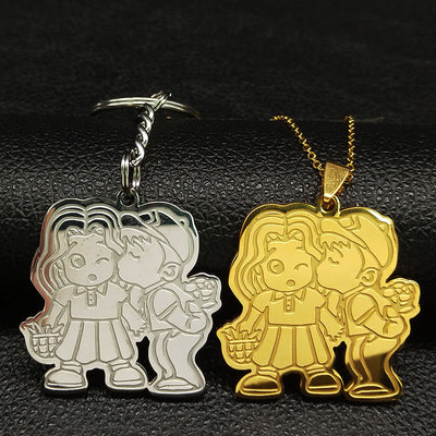 Duo De Porte Clé Et Collier