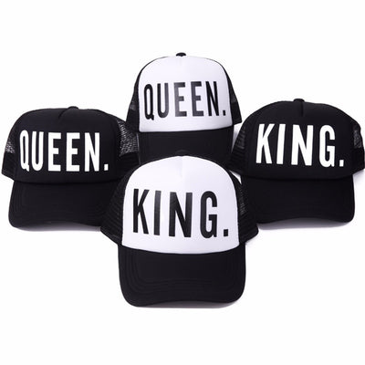 Casquette Trucker Couple King Queen
