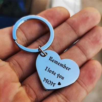 Porte Clé Mère Fille Coeur Amour