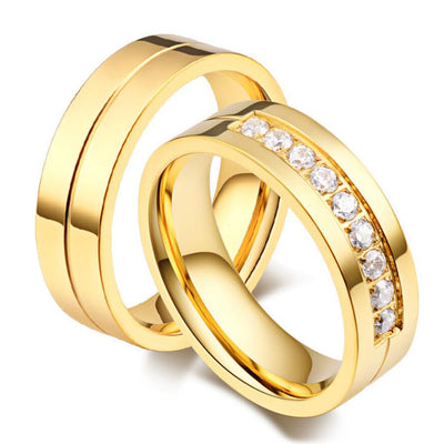 Bague Couple Mariage Fantaisie
