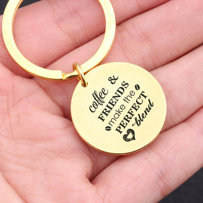Porte Clef Meilleures Amies et café le Mélange Parfait