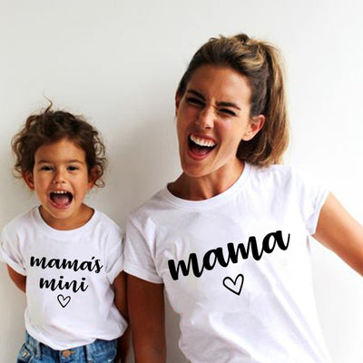 Tee Shirt Duo Maman et Fille