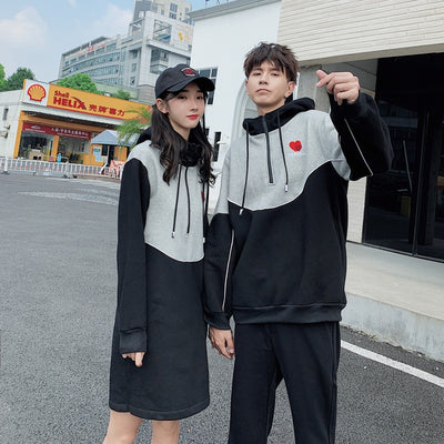 Robe Sweat Capuche Couple