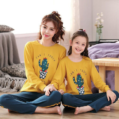 Pyjama Mere Fille Cactus - MatchingMood