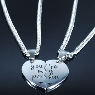 Collier pour Couple Amoureux