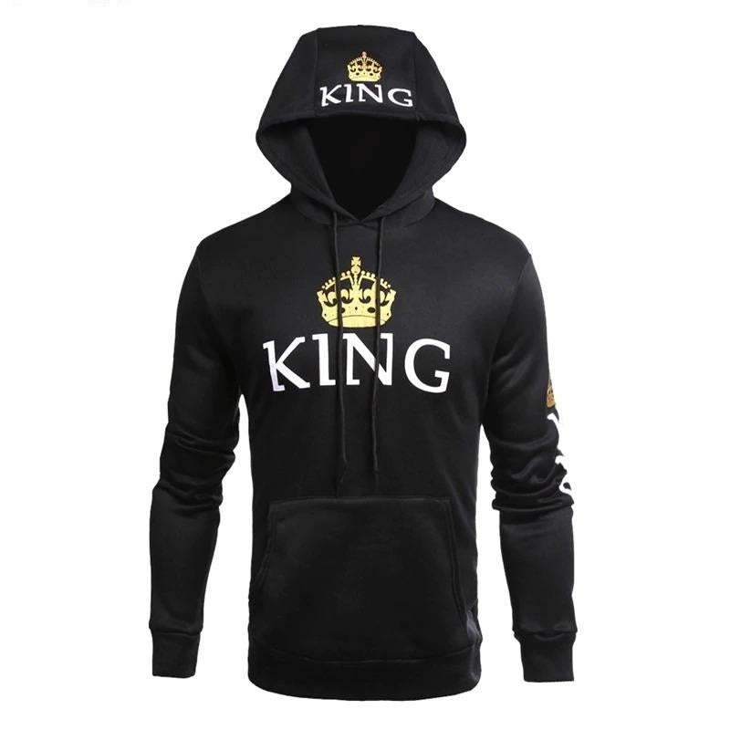 Sweats à Capuche King & Queen en Commun pour Couple - Couples Amoureux