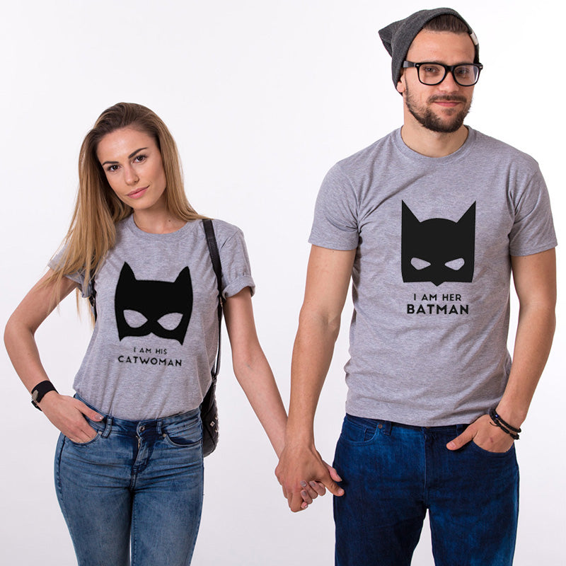 Batman t shirt couple sale