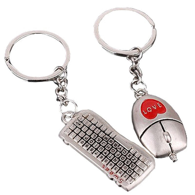 Porte Clés Couple Geek