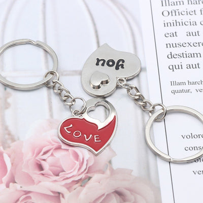 Porte Clef Coeur Love You
