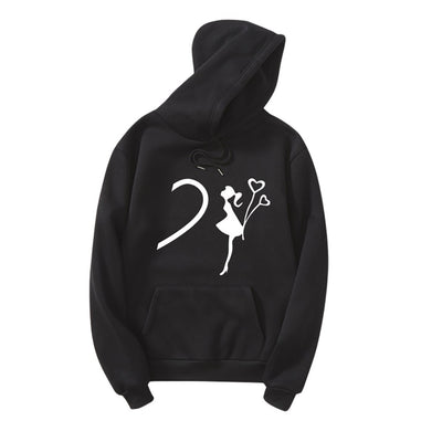 Sweat Couple Coeur Partagé