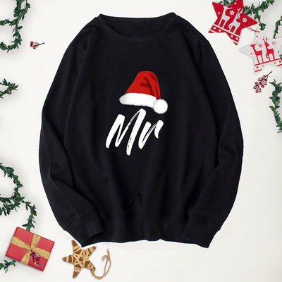 Pull Couple Noël Mr Mrs