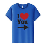 T-Shirt Couple I Love You