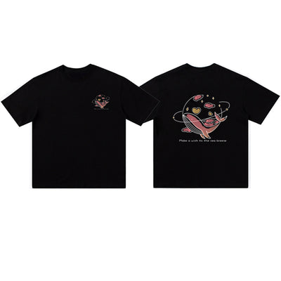 T Shirt Couple Dauphins